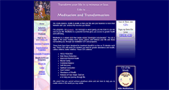 Desktop Screenshot of meditationandtransformation.com